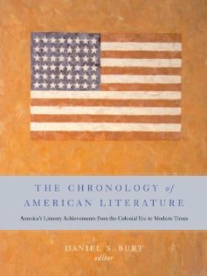 cover image of The Chronology of American Literature